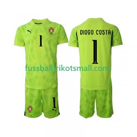Fußballtrikots Portugal Diogo Costa 1 Torwart Kinder 2025 Kurzarm Heimtrikotsatz kaufen